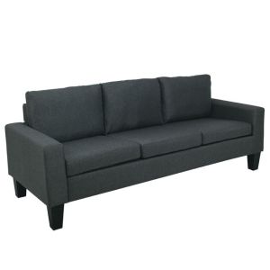 ТРИМЕСТЕН ДИВАН SERGIO АНТРАЦИТ Ε9542.34