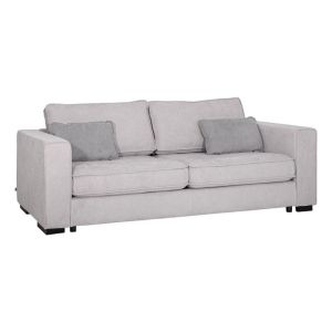 ТРИМЕСТЕН ДИВАН УЕЛВА БЕЖОВ ПЛАТ 231X93X86СМ