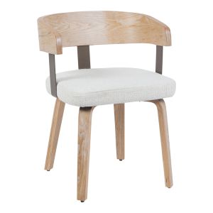 ФОТЬОЙЛ ANESY МЕТАЛ-ДЪРВО И ПЛАТ В БЕЖОВ ЦВЯТ 53.5X51X72СМ