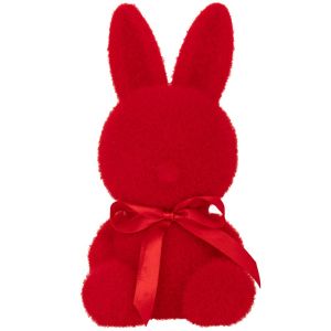 ЧЕРВЕНО ЗАЙЧЕ С ПАНДЕЛКА, 18 СМ