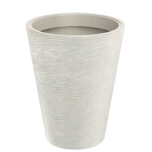 TUBRA КРЪГЛА СРЕДНА ПЛАСТМАСОВА САКСИЯ 48X48X60 СМ