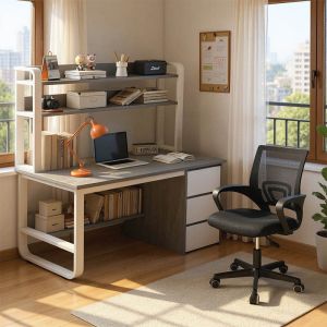 КОМПЛЕКТ МЕБЕЛИ ЗА ОФИС SOCO-BERTO II ОТ 2 ЧАСТИ