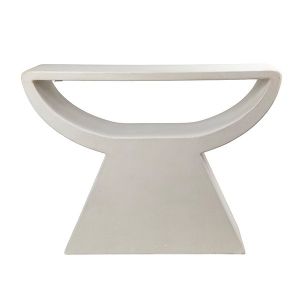 Конзола мдф бяла 111x36x80см