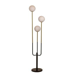 Лампион, металик, черно-златна, 34x156 см