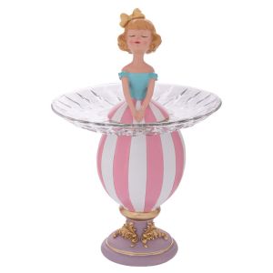 МНОГОЦВЕТНО ПОЛИРЕЗИНОВО МОМИЧЕ С ЧИНИЯ 22X22X34CM