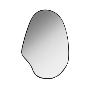 Огледало нерегулярно металик черно 56x2.5x99см