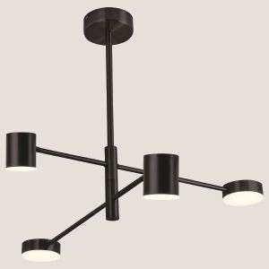 Полилей 4 Led 24w 143x18 черен Arte Illumina