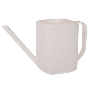 ПРОЗРАЧНА БЯЛА ПЛАСТМАСОВА ЛЕЙКА TUBI 24X10X14CM