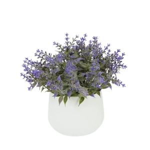 Саксия с лилаво лавандулово растение Φ10x15см 1/48кутия