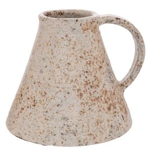 СИВА КЕРАМИЧНА ВАЗА 19X19X16 СМ