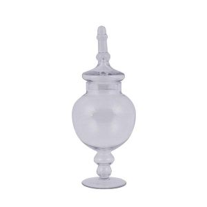 Сладък буркан прозрачен 17x17x40см