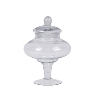 Сладък буркан прозрачен 19.5x19.5x23см