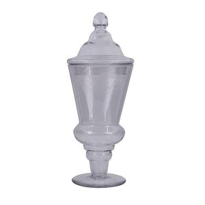 Сладък буркан прозрачен 20.4x20.4x38.5см