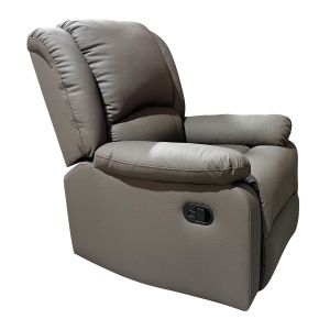 Фотьойл Eva Relax за хол, Pu кафяв