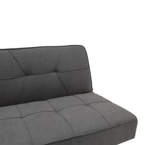 3-seater sofa Travis with dark gray fabric 175x83x74cm