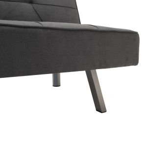 3-seater sofa Travis with dark gray fabric 175x83x74cm