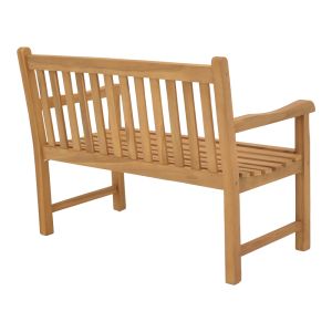 Bench Nat Teak Wood In Natural Color 120x57x96cm