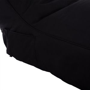 Bloom водоустойчив пуф Hm5111,14 черен с Uv защита 106x70x61hcm