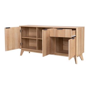 Hamea Mdf бюфет в естествен цвят 150x39.5x73см