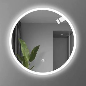 Lucox Led mirror Pp-aluminum D60x3cm