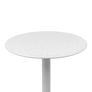 Merkon table in white shade D60x75cm