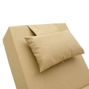 Specta възглавница за шезлонгг бежов плат 60x190x20см