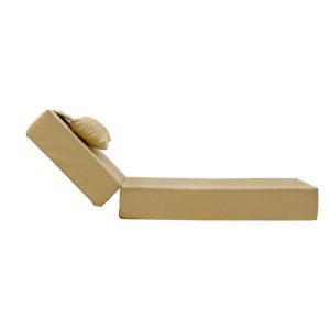 Specta възглавница за шезлонгг бежов плат 60x190x20см