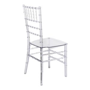 Tiffany chair transparent pc, 38.5x46x88cm