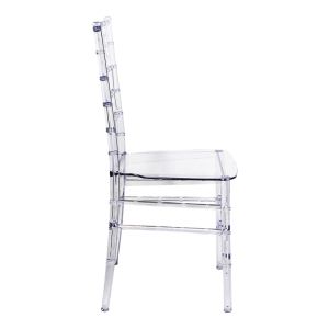 Tiffany chair transparent pc, 38.5x46x88cm