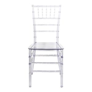 Tiffany chair transparent pc, 38.5x46x88cm