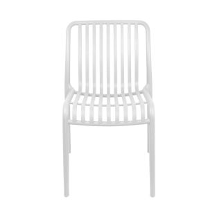 Zoi chair in white shade 42x58x79cm