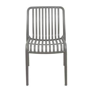 Zoi chair in anthracite color 42x58x79cm
