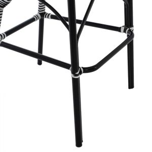Алуминиев бар стол Bamboo Look Hm5794,02 56x60x126cm