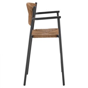 Алуминиев бар стол Hm5785,02 55,5x58x107cm