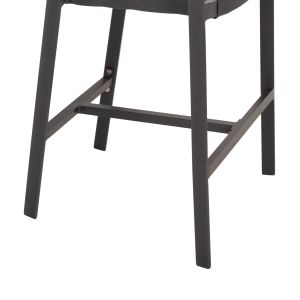Алуминиев бар стол с подлакътници цвят антрацит Hm5892,11 Medium Height 57x61x103hcm