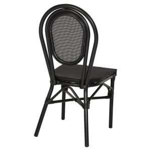 Алуминиев градински стол Bamboo Look 45x57x88cm Hm5052