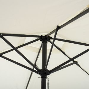 Алуминиева чадър Hm6030,02 бежов сив D250x236cm