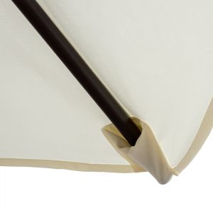 Алуминиева чадър Hm6030,02 бежов сив D250x236cm