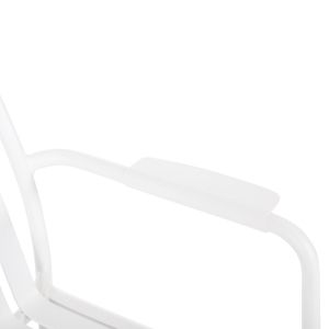 Aluminum armchair Rachel Hm6088,02 white 63x58x85cm Hm6080