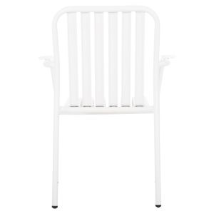 Aluminum armchair Rachel Hm6088,02 white 63x58x85cm Hm6080