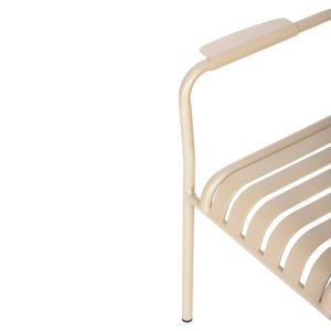 Aluminum armchair Rachel Hm6088,04 champagne 63x58x85cm Hm6080