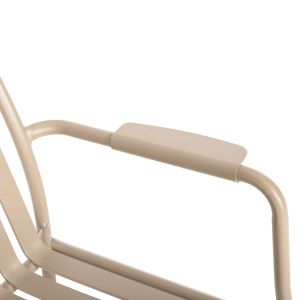 Aluminum armchair Rachel Hm6088,04 champagne 63x58x85cm Hm6080