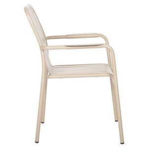 Aluminum armchair Rachel Hm6088,04 champagne 63x58x85cm Hm6080
