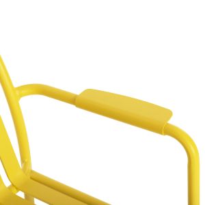 Aluminum armchair Rachel Hm6088,06 yellow 63x58x85cm Hm6080