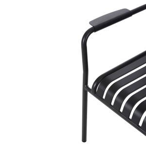 Aluminum armchair Rachel Hm6088,10 anthracite 63x58x85cm Hm6080