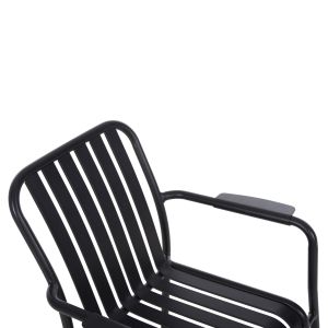 Aluminum armchair Rachel Hm6088,10 anthracite 63x58x85cm Hm6080