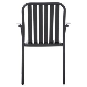 Aluminum armchair Rachel Hm6088,10 anthracite 63x58x85cm Hm6080