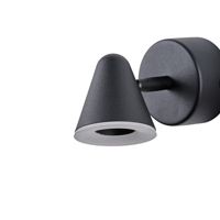 Аплик 5w 300lm 3000k 80χ135mm черни Arte Illumina Campanelle