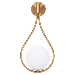 Wall lamp Bais Hm4472 gold with glass sphere [e27] 21x21x44hcm.