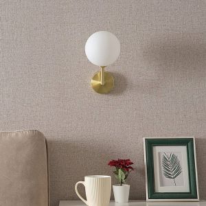 Аплик Cebron G9 метална в златисто-бял цвят 15x25x28см
